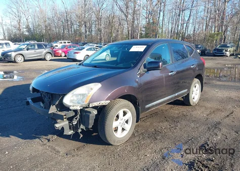 2013 Nissan Rogue S из США, поврежденный, VIN JN8AS5MT4DW554181